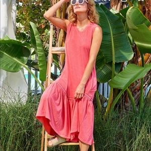 Sundry Tank Dress Size 2 USA Embroidered